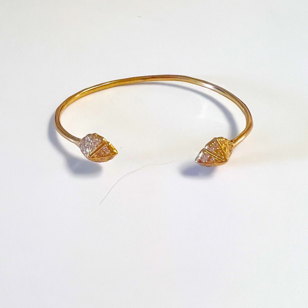 Stella and Dot gold tone cuff